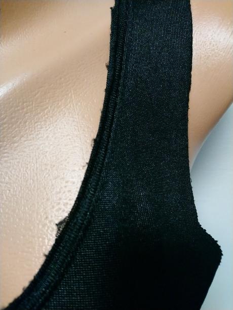 Dámsky top bez rukávov, čierny, s