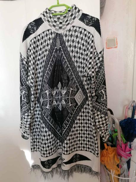 Pletené šaty, xl
