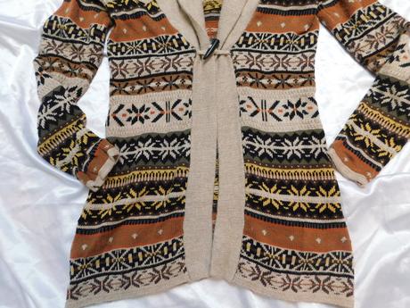 Pekny pleteny kardigan, h&m,36