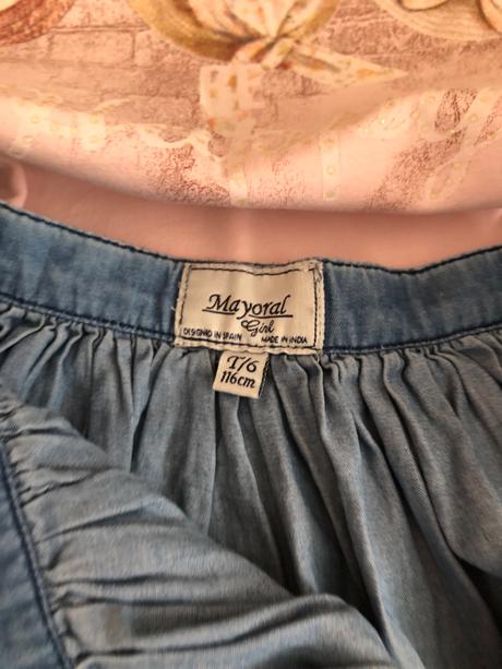 Dievčenská džínsová sukňa, mayoral,116