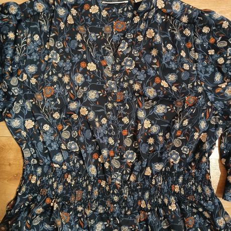 Tmavomodré košeľové šaty, tchibo,46