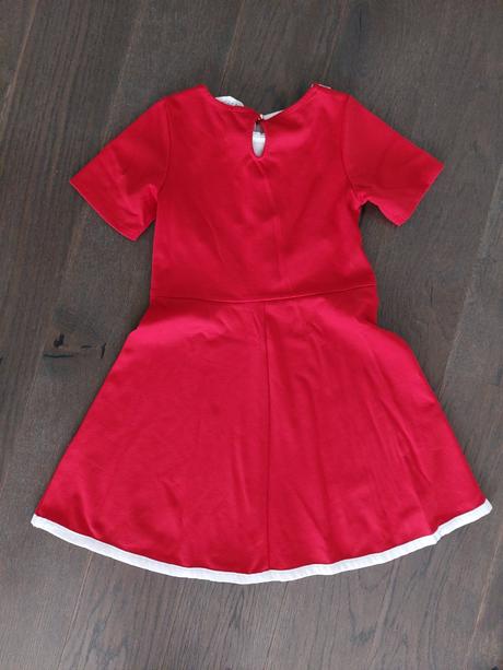 Nadherne vianocne saty efektne na fotenie 6-8r., 128