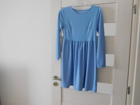 Bledo modré šatočky -38v,, 38