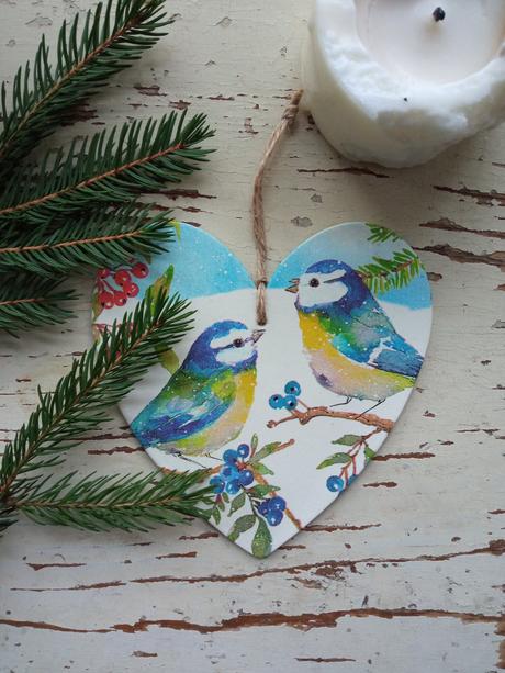 Vianočná dekorácia srdce- 13 nových vzorov,