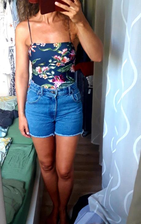 Jednodielne plavky, h&m,38