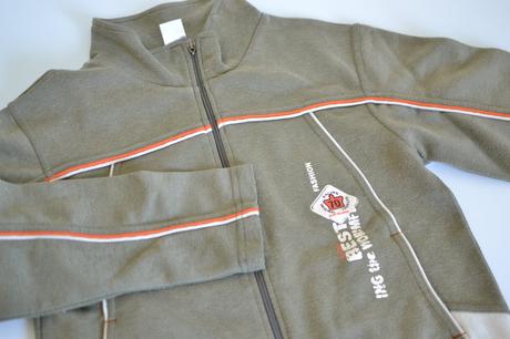 Khaki mikina 146/152, 146