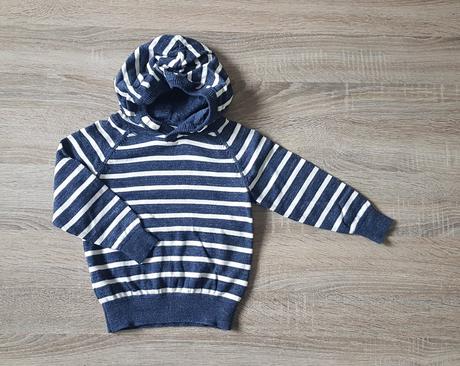 Sveter s kapucnou, h&m,92