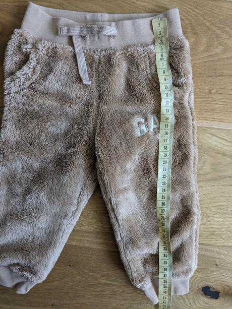 "plyšové" tepláky zn. gap, gap,92