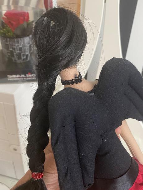 Gothic dekoratívna krasna tilda anjel bábika-65 cm, 