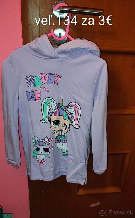 Nové mikiny veľ 134, sinsay,134