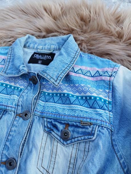 Nádherná riflová bunda, m