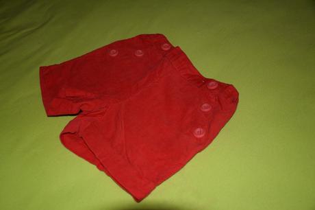 Cervene minimalne nosene menzestrove kratasky 3-4r, next,104