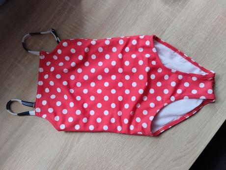 Bodkovane plavky 92/98, bonprix,92