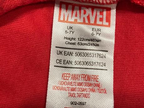 Spiderman tričko veľ. 122, f&f,122