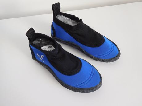 Tm. modré topánočky do vody pre deti-28/29 cm,, 