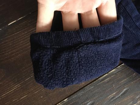 Zateplené nohavice na zimu 110-116, 110