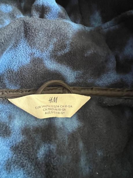 Flisová mikina, h&m,152