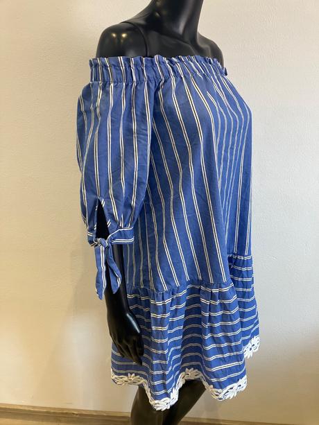 Dámske košeľové šaty pásikavé reserved (36), reserved,s