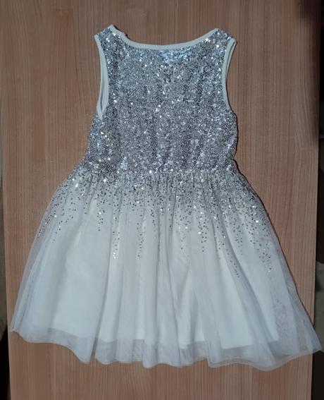 Dievčenské šatočky s flitrami, little star,128