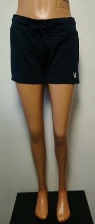 Dámske elastické tmavo modré šortky, okay, okay,l