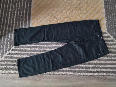 Čierne rifle w34 l32, denim co,l