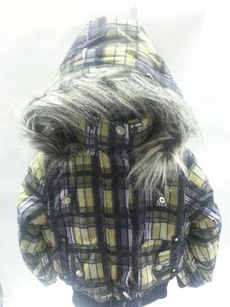 Zimná vetrovka dievčenská quadri, 140