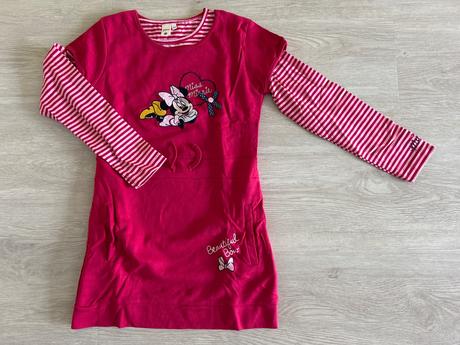 Dievcenske saty minnie vel. 134/140, disney,134