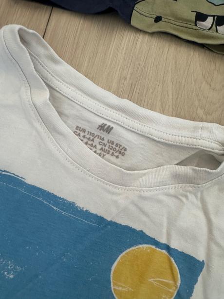 4ks trička h&m, h&m,110
