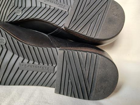 Elegantné kožené poltopánky, tamaris,38