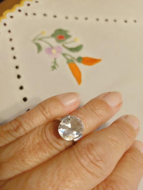 Prsteň s očkom striebro,