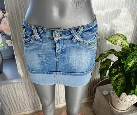 Riflová sukňa just play-s, s