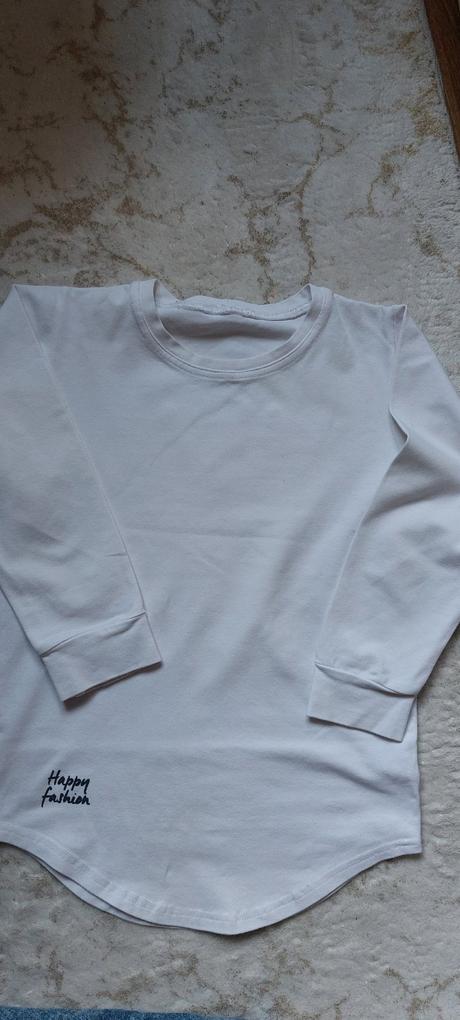 Biely nátelník happy fashion, 110