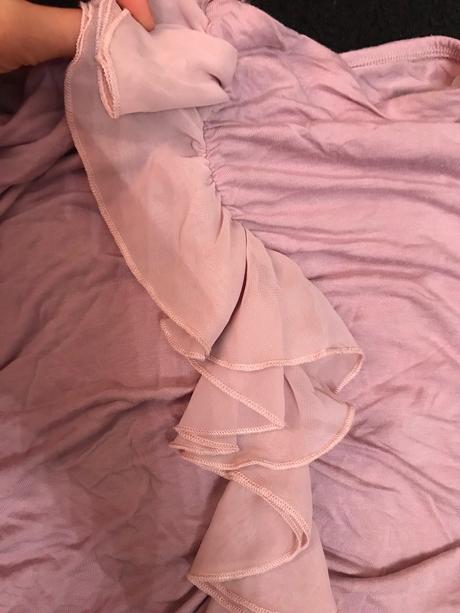 Top staroružovy okolo krku, m