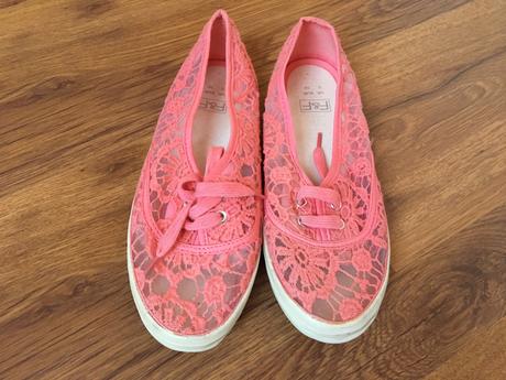 Čipkové tenisky, f&f,38