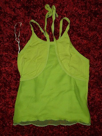 Sexi neónovozelené tričko - top stav , s
