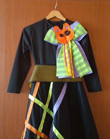 Luxusný kostým malej čarodejnice,