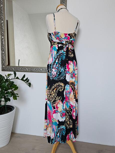 Dlhé letné šaty chantall 42, chantall,42