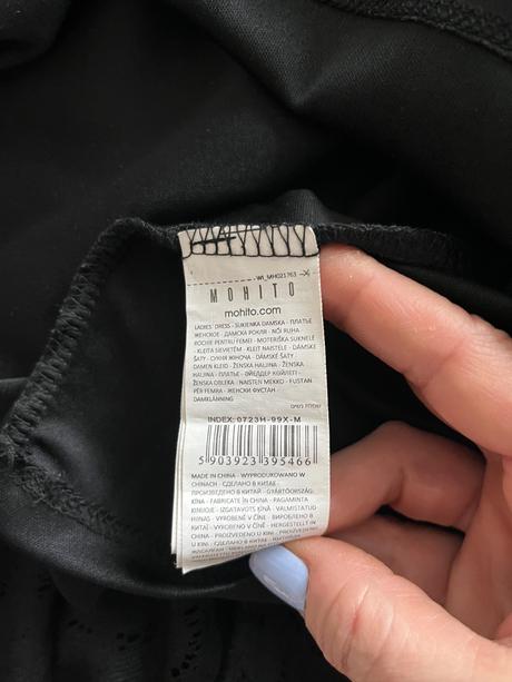 Šaty midi prekladané, mohito,m