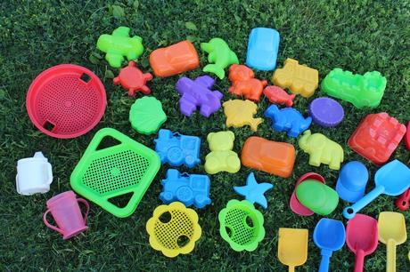 Obrovská sada na  pieskovisko, 