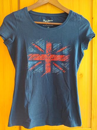 Pepe jeans originál štýlové kvalitné tricko, pepe jeans,s