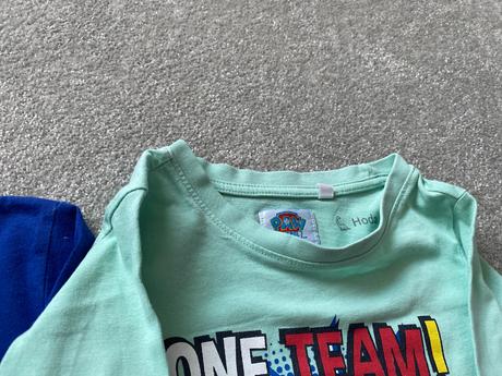 Detské trička dlhy rukáv paw -patrol, 104