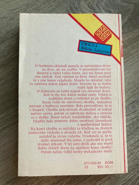 Kóma-druhé vyd.1988, 