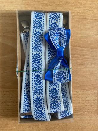 Folklórne traky a motýlik pre chlapca,