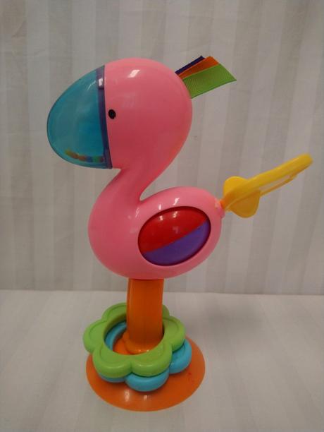 Interaktívna prísavka plameniak, fisher price 22cm, 