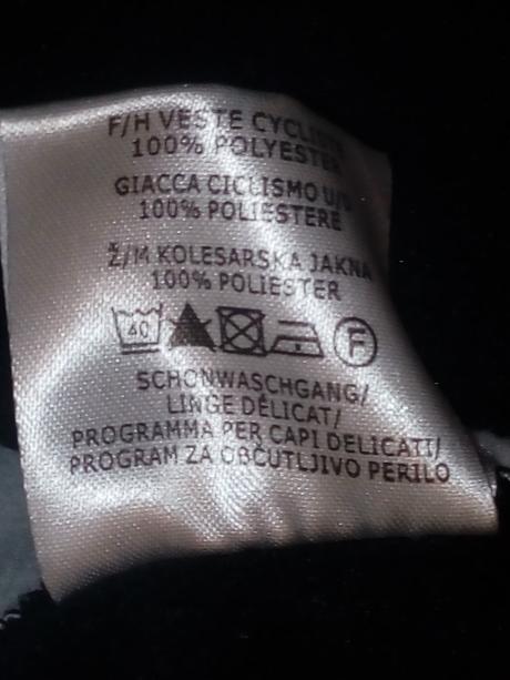 Cyklistický kabát č38, 38
