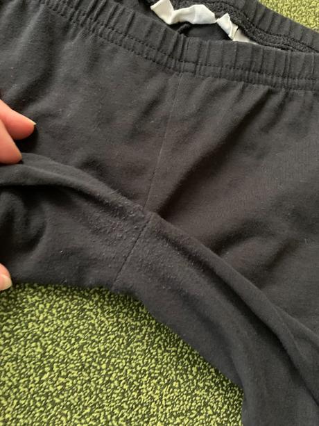 3/4 legíny s čipkou, kappahl,140