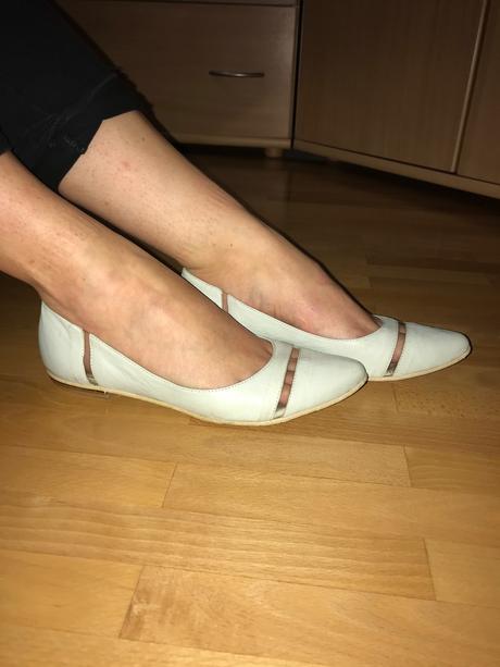 Balerinky kožené, 36