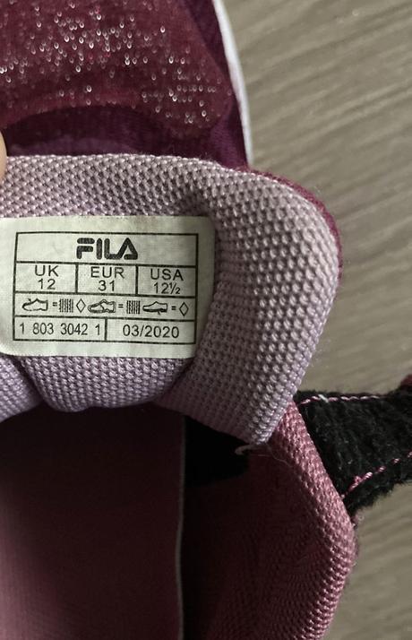 Trblietavé tenisky, fila,31
