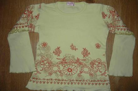 Tričko s dlhým rukávom , blúzka 128, 128