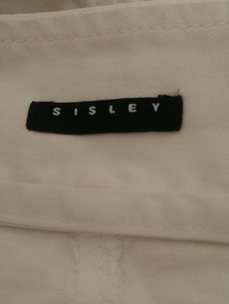 Dámska biela sukňa, sisley, l, sisley,l